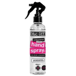 Image of Muc-Off Antibacterial Sanitising Hand Spray 250Ml