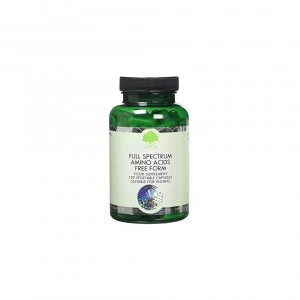 Image of G&G Vitamins Full Spectrum Amino Acid Capsules - Vegan Free Form Amino Acids - BCAA - 120 Capsules