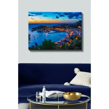 Image of Kanvas Tablo (70 x 100) - 185 Multicolor Decorative Canvas Painting