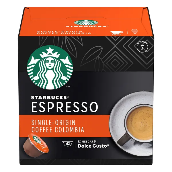 Image of Starbucks Espresso Colombia Medium Roast Coffee 36 Pods