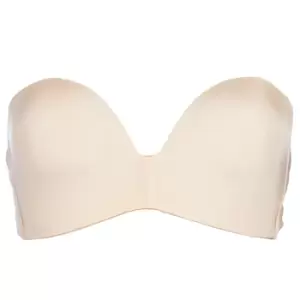 Image of WONDERBRA ULTIMATE STRAPLESS womens Bandeau bras / Convertible bras in Beige8D,32B,32C,34C,34D,36C
