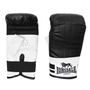 Image of Lonsdale Contender Bag Mitts - Black