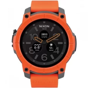 Image of Mens Nixon The Mission Android Wear Bluetooth Smart Alarm Chronograph Watch
