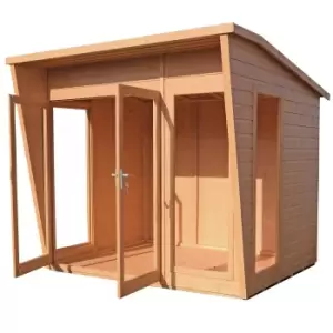 Image of Shire 8x6ft Highclere Double Door Summerhouse