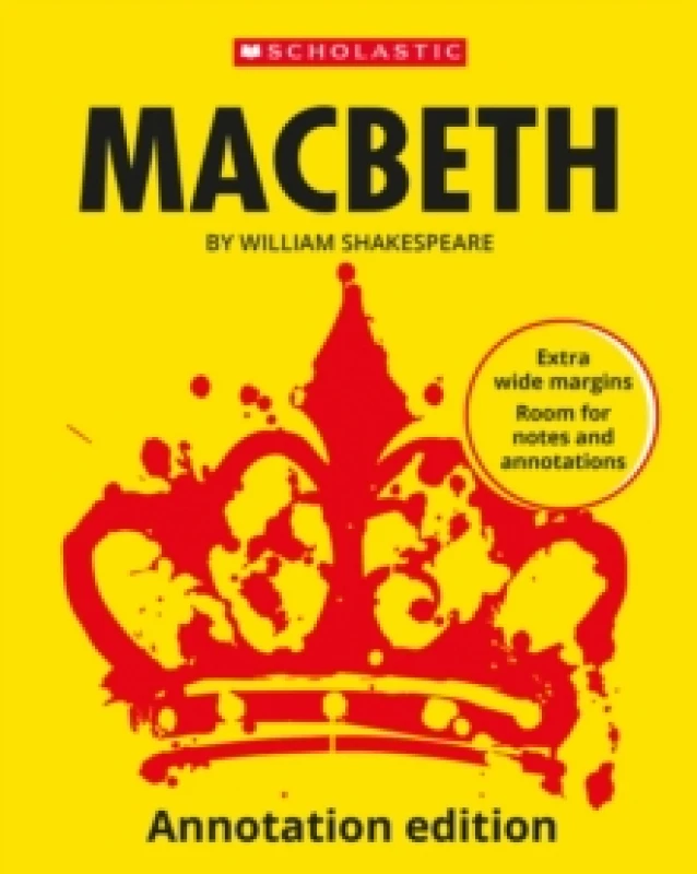 Image of William Shakespeare Macbeth: Annotation Edition Book Multi unisex