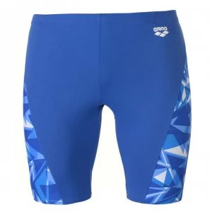 Image of Arena Shattered Glass Jammer Mens - Blue