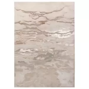 Image of Asiatic Aurora AU17 Rug - Linea - 120x170cm - Cream/Beige/Pink/Silver