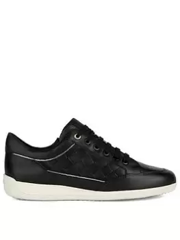 Image of Geox Geox D Myria A Trainer - Black, Size 4, Women