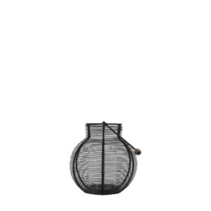 Image of Roslin Lantern Black 22cm Black
