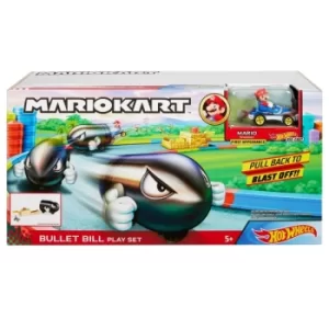 Image of Hot Wheels Mario Kart Bullet Bill Launcher