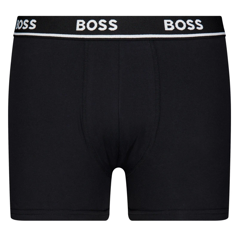 Image of Boss Kids 2-Pack Logo Boxers Black 09B male 10Y