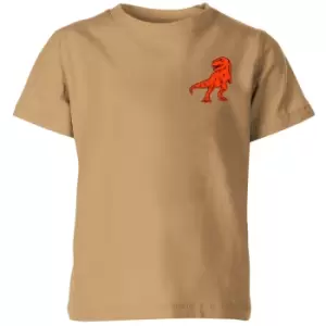 Image of Jurassic Park Kana Rex Kids T-Shirt - Tan - 3-4 Years