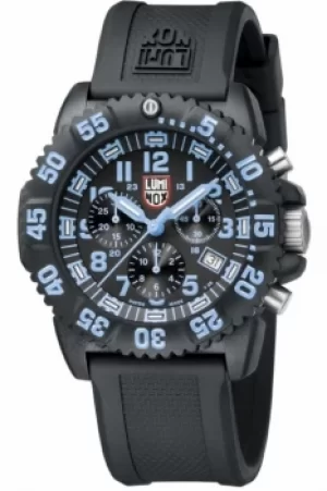Image of Mens Luminox Navy Seal Colormark 3080 Series Chronograph Watch A3083