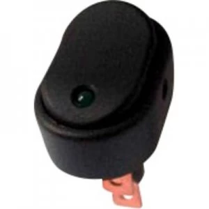 Image of SCI Car toggle switch R13 133L SQ GREEN 12 Vdc 30 A 1 x OffOn latch