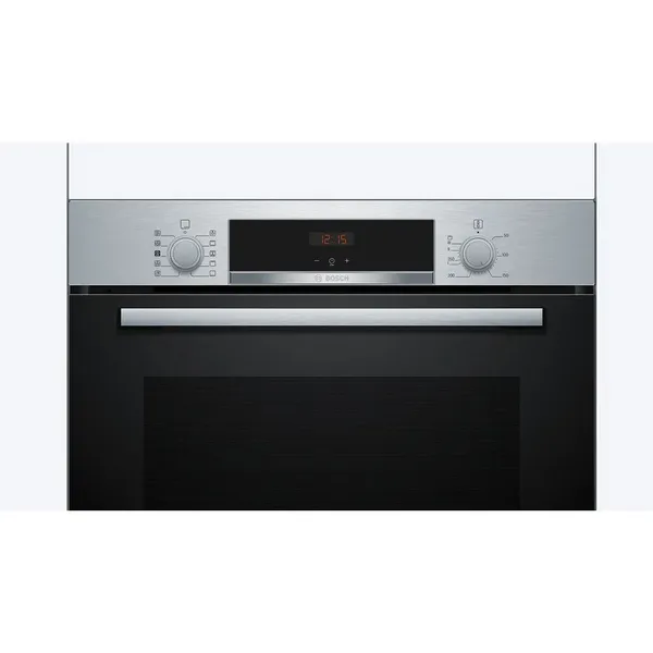 Image of Bosch Series 4 HQA534BS3B Built In Electric Single Oven - Stainless Steel - A+ Rated