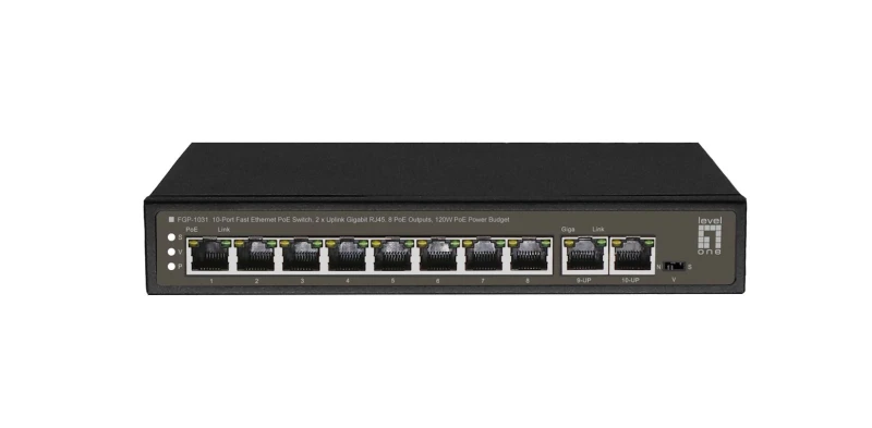 Image of LevelOne FGP-1031 network switch Unmanaged Gigabit Ethernet (10/100/10