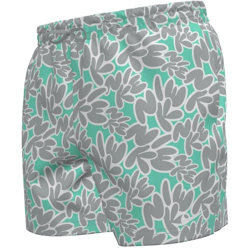 Image of Nike Multi Print Mens 5 Volley Short Beached Turq male S