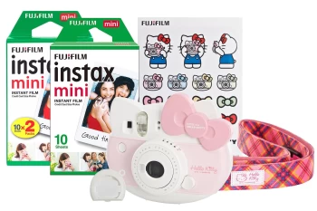 Image of Fujifilm Instax Mini Hello Kitty Instant Camera with 30 Standard Shots - Pink