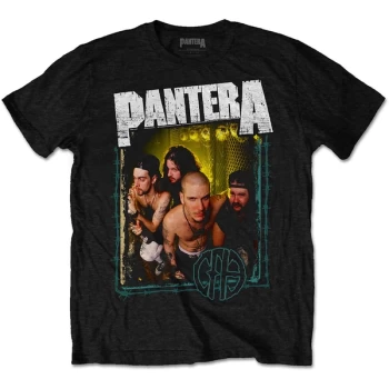 Image of Pantera - Barbed Unisex Medium T-Shirt - Black
