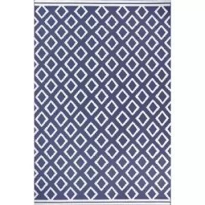 Image of Ultimate Home Living Group Diamond Design Outdoor/Indoor Rug 120 x 170cm