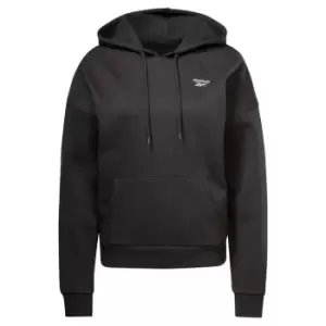 Image of Reebok Identity Fleece Hoodie Womens - Black