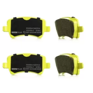 Image of RIDEX PLUS Brake pad set FORD,VOLVO,LAND ROVER 402B0141P 1426143,1426144,1439866 1459450,1503969,1566233,1655233,1752093,6G912M008AA,6G912M008BA