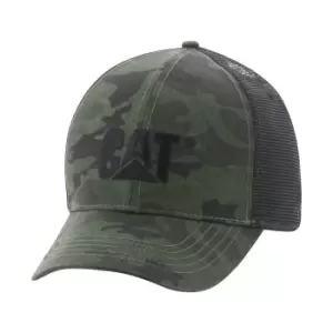 Image of Caterpillar Camo Logo Baseball Cap (One Size) (Grey)