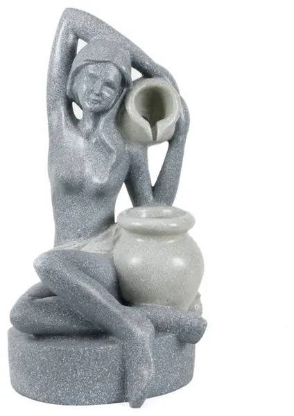 Image of Streetwize Garden Streetwize Garden Bathing Lady Solar Water Feature