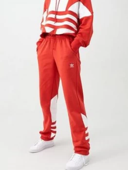 Image of Adidas Originals Large Logo Sweat Pant - Red