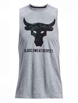 Image of Urban Armor Gear Training Project Rock Brahma Bull Tank - Grey/Black Size M Men