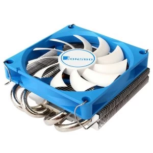 Image of Jonsbo HP-400 90mm Low Profile CPU Cooler - Blue