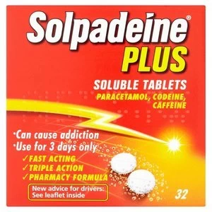 Image of Solpadeine Plus Soluble Pain Relief Tablets 32s