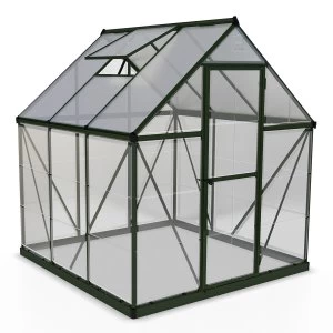 Image of Palram Hybrid Greenhouse 6 x 6 - Green