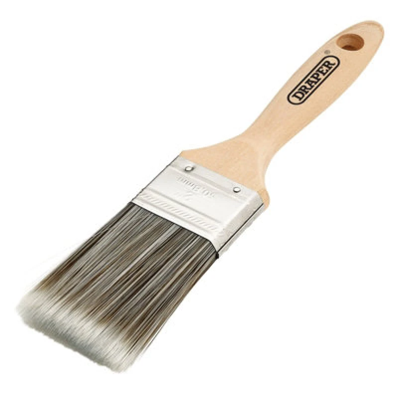 Image of Draper Wood Handle Synthetic Paint Brush PB-WOOD-2" Width: 50mm