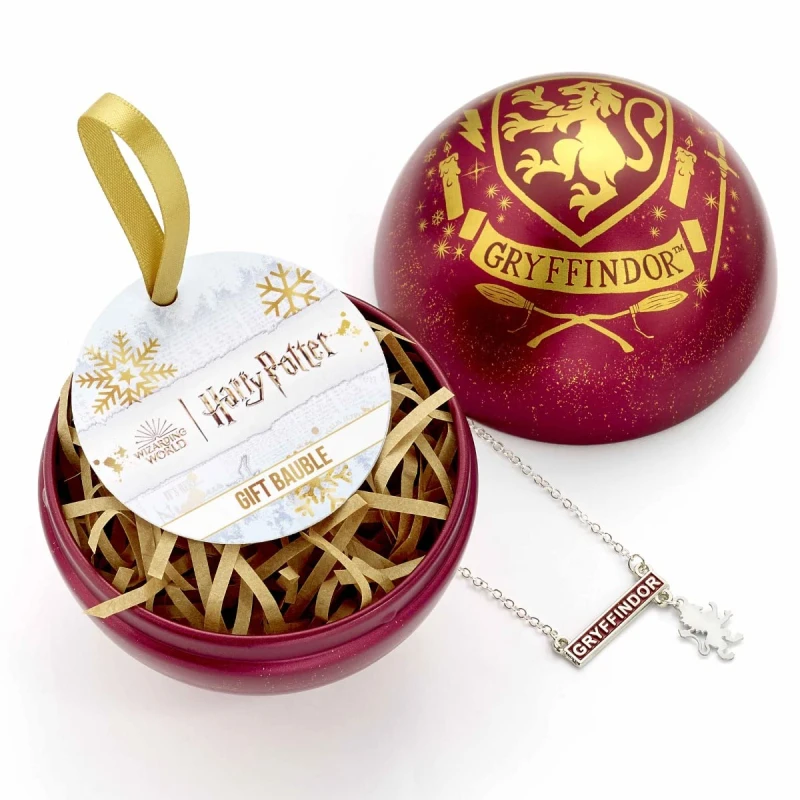 Image of Gryffindor Bauble with House Necklace