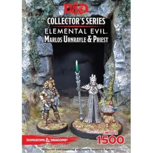 Image of Dungeons & Dragons Collector's Series Princes of the Apocalypse Miniature Marlos Urnrayle & Earth Priest
