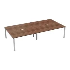 Image of Tc CB 4 Person Bench 1600 x 800 Cut Out Dark Walnut-White