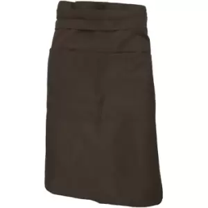 Image of SOLS Unisex Greenwich Apron / Barwear (ONE) Chocolate - Chocolate