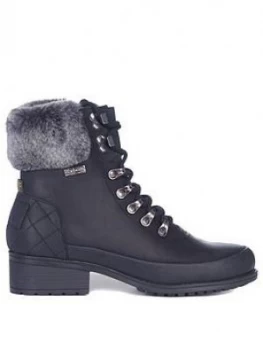 Image of Barbour Riva Boot - Black, Size 6, Women