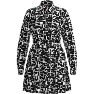 Image of Hugo Kenisha Printed Dress - Multi