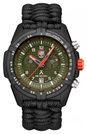 Image of Luminox Mens Bear Grylls Survival 3780 Series Green Dial Watch