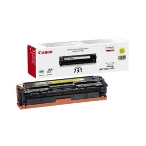 Image of Canon 731 Yellow Laser Toner Ink Cartridge