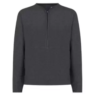 Image of Nike Zip Crew Sweatshirt Mens - Black