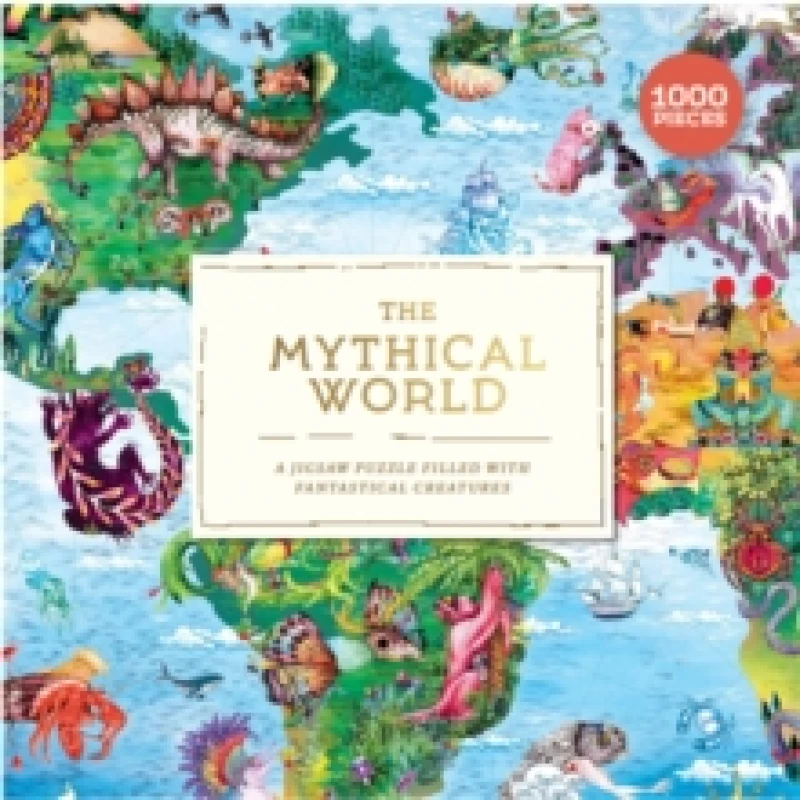 Image of The Mythical World : A Jigsaw Puzzle Filled with Fantastical Creatures Jigsaw
