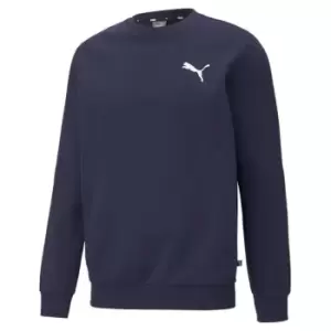 Image of Puma Essential Small Logo Sweatshirt Mens - Blue
