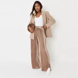 Image of Missguided Rib Notch Top - White