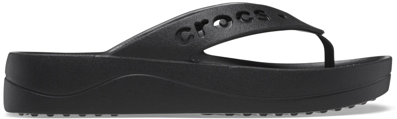 Image of Crocs Women Baya Platform Flips Black 3
