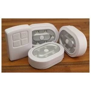 Image of Remote Control Wireless LED Lights Pack of 3
