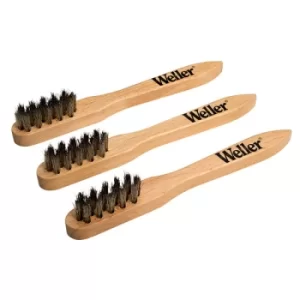 Image of Weller T0051382799 Stainless Steel Wire Brush Pack Of 3