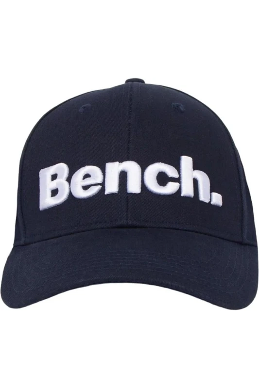 Image of Bench Womens Michel Logo Baseball Cap in Navy Navy Female One Size